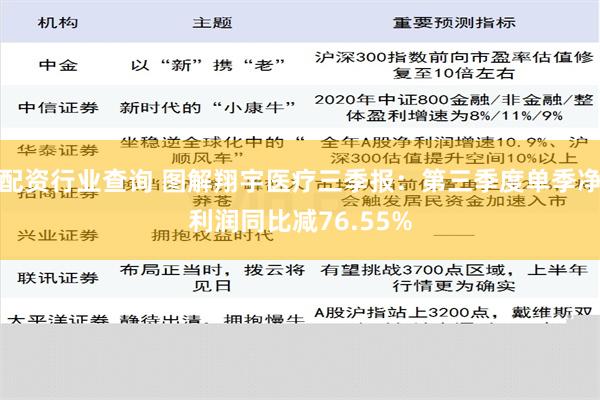 配资行业查询 图解翔宇医疗三季报：第三季度单季净利润同比减76.55%