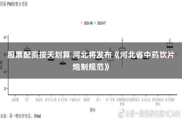 股票配资按天划算 河北将发布《河北省中药饮片炮制规范》